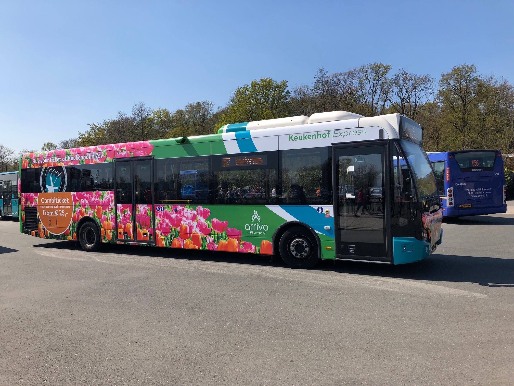 Autobus 852 do Keukenhof z Amsterdam RAI: bilety i rozkład jazdy
